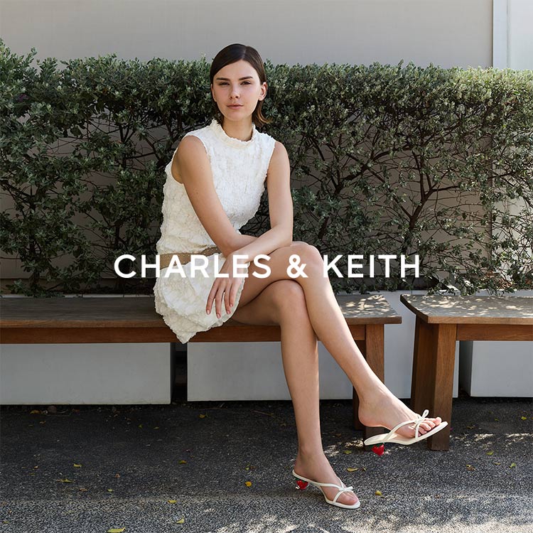 CHARLES & KEITH�i�`���[���Y���L�[�X�j�̃V���b�v�j���[�X�u�������~�����I����T���_���v