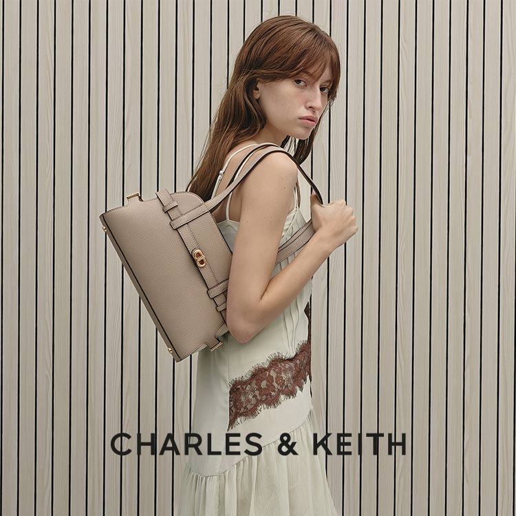 CHARLES & KEITH�i�`���[���Y���L�[�X�j�̃V���b�v�j���[�X�u�ꕔ���i\1,000�N�[�|�����s���I �l�C�o�b�O���������E�E�B�b�V�����X�g�v