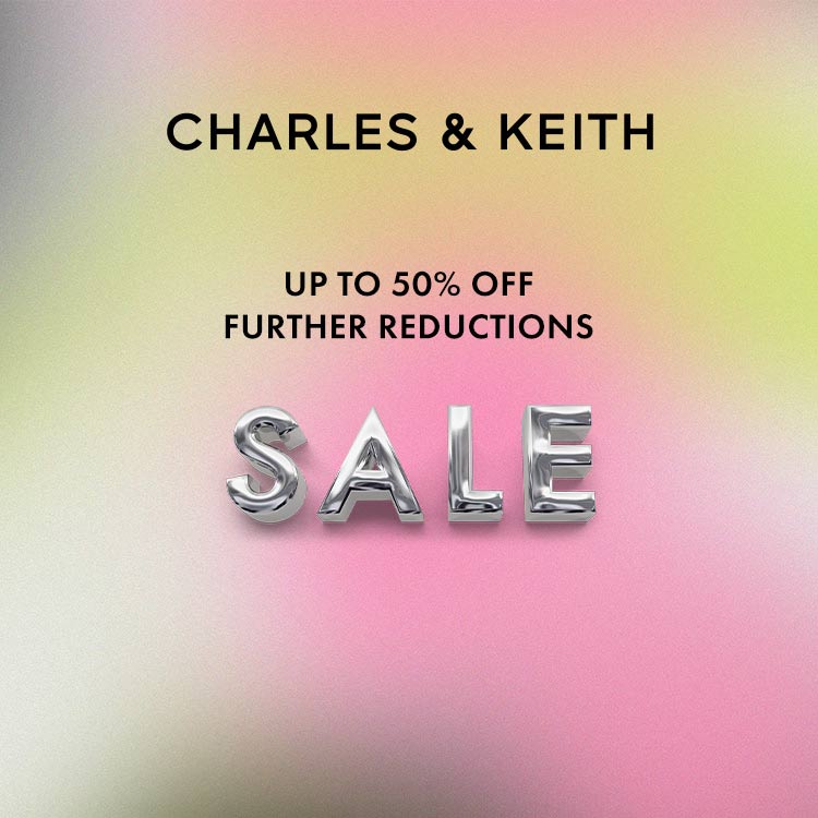 CHARLES & KEITH�i�`���[���Y���L�[�X�j�̃V���b�v�j���[�X�u�y�Ēl���� MAX50��OFF�z�{�����START�I�v