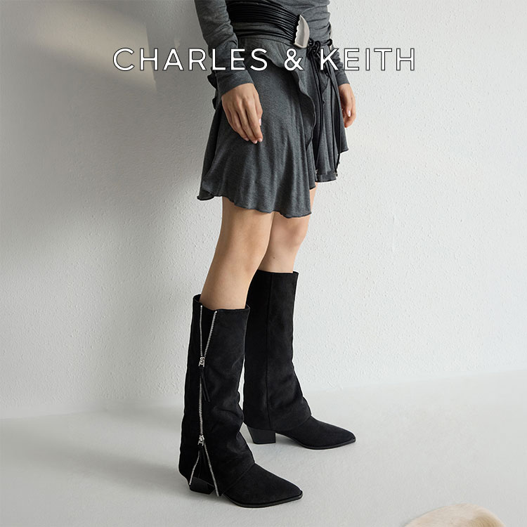 CHARLES & KEITH�i�`���[���Y���L�[�X�j�̃V���b�v�j���[�X�u���̏H�I�т����A�{���u�[�c�v
