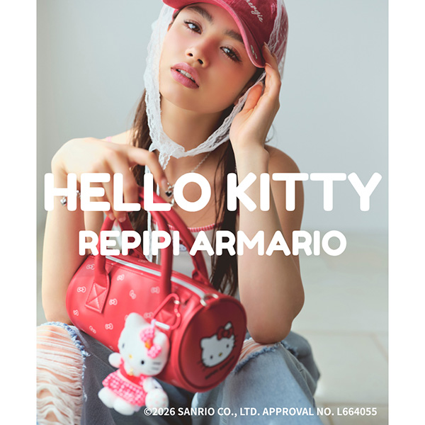 repipi armario�i���s�s�A���}���I�j�̃V���b�v�j���[�X�u��repipi armario��HELLO KITTY�R���{�A�C�e���v