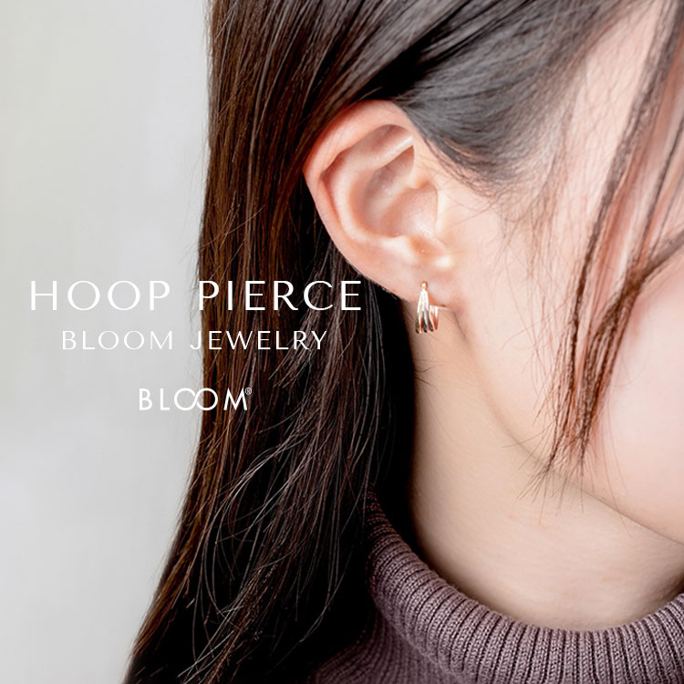 ★美品★BLOOM(エステール)k18 ゴールド フープピアス trim_fce_item664ec3e4376b6.jpg