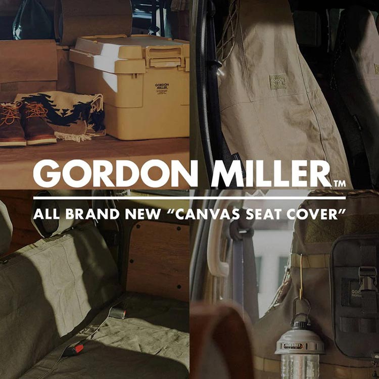 GORDON MILLER｜ゴードンミラーのトピックス「GORDON MILLER / ALL BRAND NEW “CANVAS SEAT COVER”」  - ZOZOTOWN