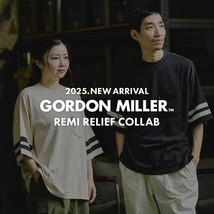GORDON MILLERiS[h~[j̃Vbvj[XuREMI RELIEF×GORDON MILLERʒ Be[WCNȃbNXTeêЉIv