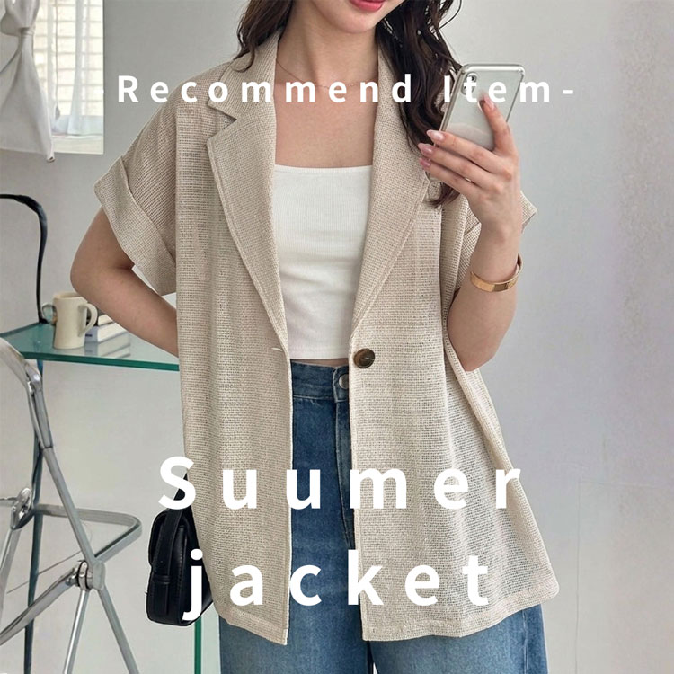 GeeRA�i�W�[���j�̃V���b�v�j���[�X�u�yRecommend Item�zSummer jacket�v