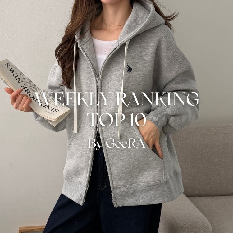 GeeRA�i�W�[���j�̃V���b�v�j���[�X�u�yWEEKLY RANKING�z��T�̐l�C�A�C�e�������L���OTOP10����v