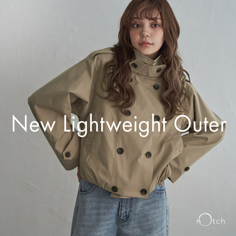 notch.�i�m�b�`�j�̃V���b�v�j���[�X�uNew lightweight outer�v