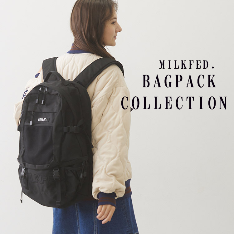 セール】ACTIVE MOLLE BACKPACK / 大容量 約26L PCポケット付き（バックパック/リュック）｜MILKFED.（ミルクフェド）のファッション通販  - ZOZOTOWN