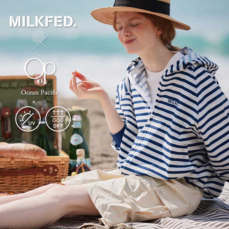 MILKFED.i~NtFhj̃Vbvj[Xu_MILKFED.× Ocean Pacific ^R{ACeD]IIv
