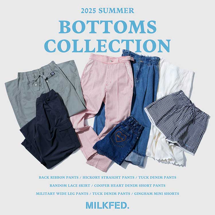 MILKFED.i~NtFhj̃Vbvj[Xu_BOTTOMS COLLECTION^SALEŔȂRXXIv