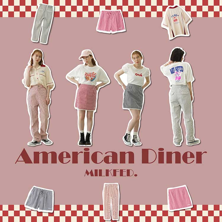 MILKFED.i~NtFhj̃Vbvj[Xu_MILKFED.Diner Collection^v