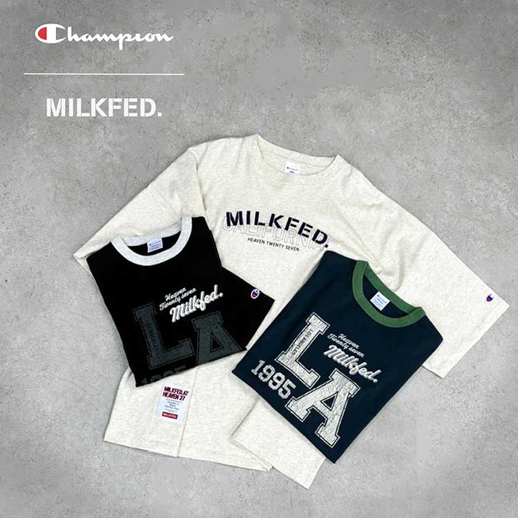 MILKFED.�i�~���N�t�F�h�j�̃V���b�v�j���[�X�uMILKFED.×Champion �R���{�A�C�e���������I�v