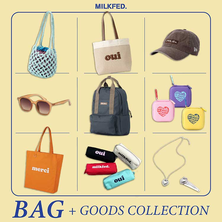 MILKFED.�i�~���N�t�F�h�j�̃V���b�v�j���[�X�u�_BAG+SUMMER GOODS COLLECTION�^�v