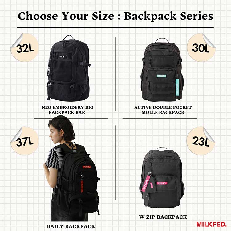 MILKFED.�i�~���N�t�F�h�j�̃V���b�v�j���[�X�u�_FIND YOUR FAVORITE BACKPACK�I�^by MILKFED.�v