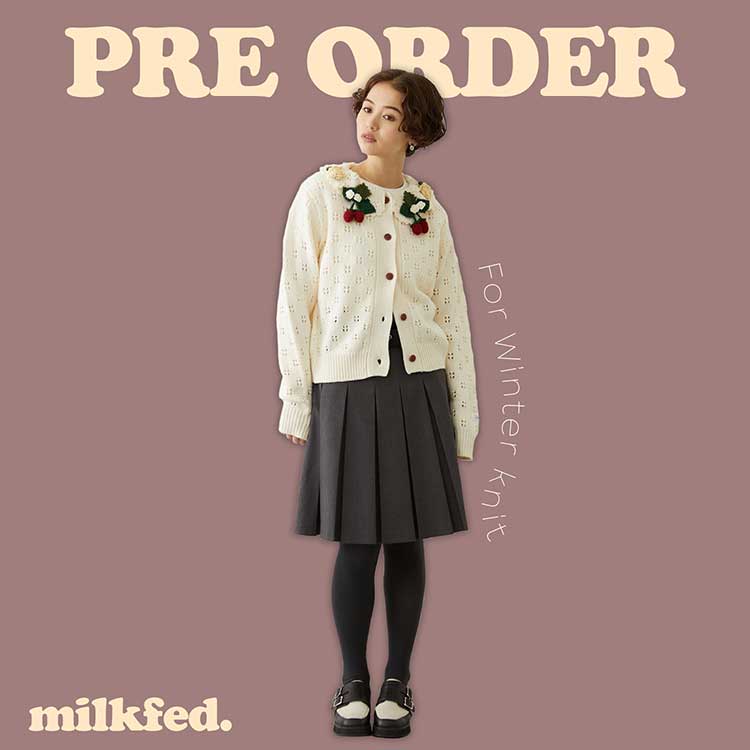 MILKFED.�i�~���N�t�F�h�j�̃V���b�v�j���[�X�u�yMILKFED.WINTER PRE ORDER�z�v