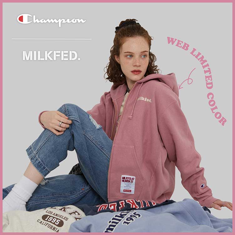 MILKFED.�i�~���N�t�F�h�j�̃V���b�v�j���[�X�u�yMILKFED.×CHAMPION�z�v