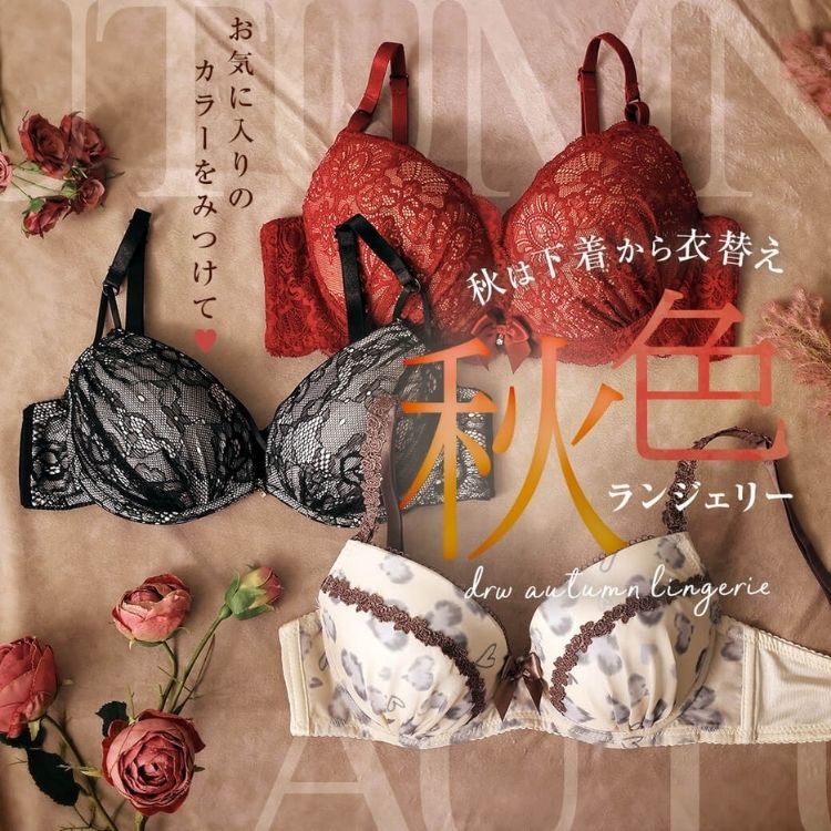 ①複数割-300★E75×2♡ブラジャー&フルバックセット✨ 着るだけ1秒で別人級！】2種類のショーツ付き！魅惑のコード