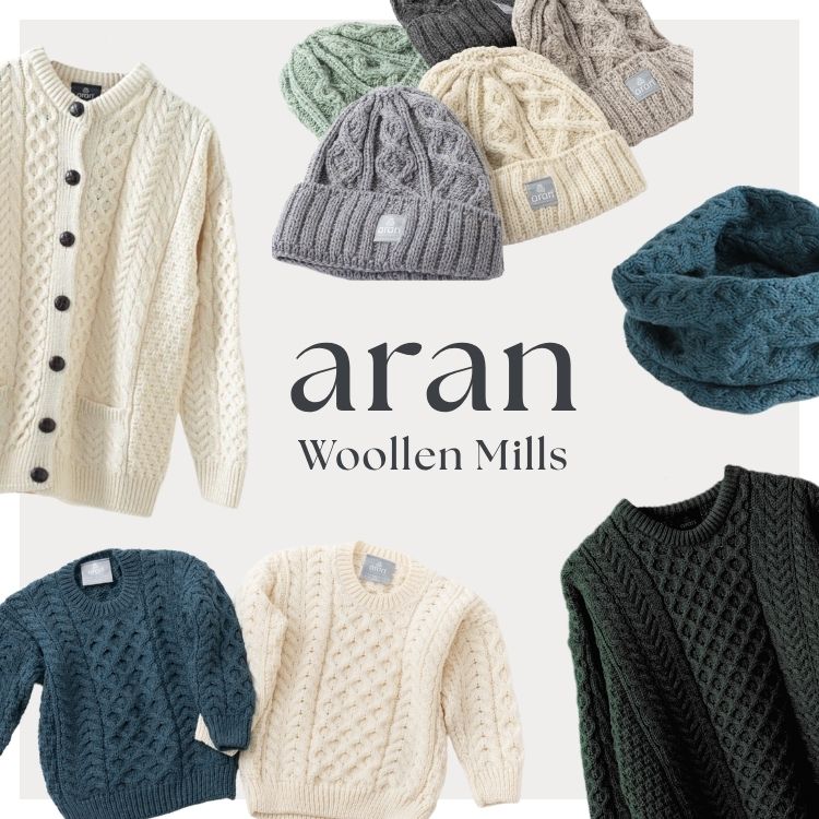 ABBEY MARKETiAr[}[Pbgj̃Vbvj[XuAran Woollen Mills - 𒴂ĈA{̃AjbgBv