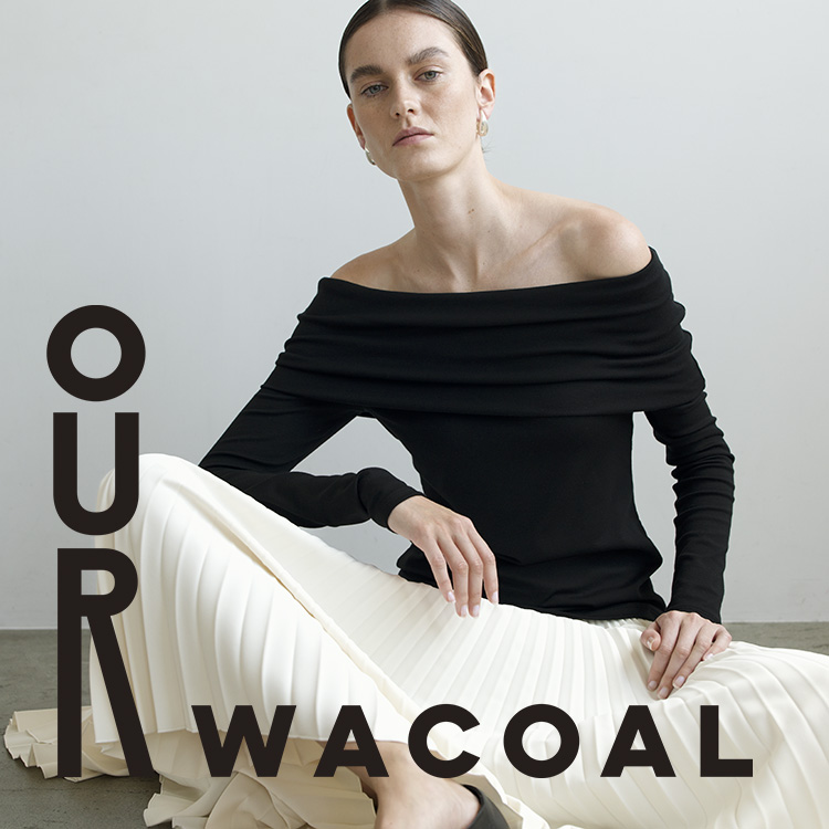 カップ付きバックオープンリブTシャツ 長袖（Tシャツ/カットソー