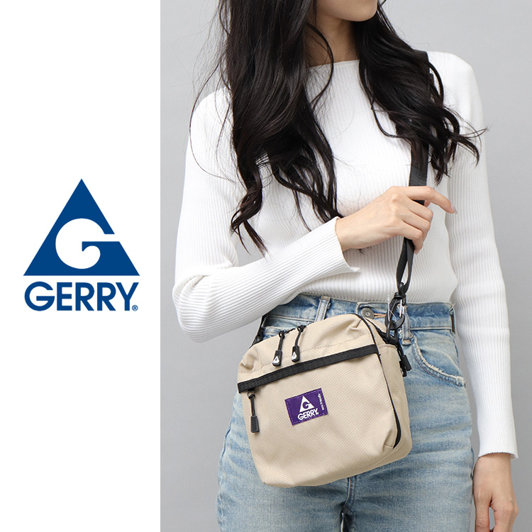 GERRY / ジェリー / 撥水加工 / 再生ポリエステル ボックス型 ミニショルダーバッグ / REPREVE / 抗菌加工（ショルダーバッグ）｜ GERRY（ジェリー）のファッション通販 - ZOZOTOWN