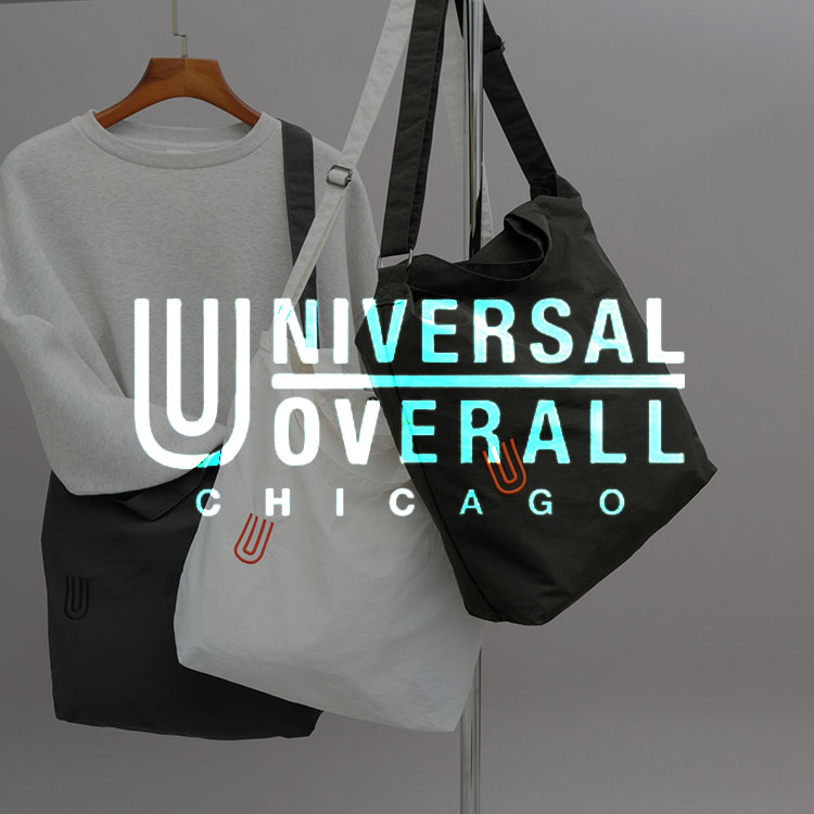 A.M.S.�i�G�[�G���G�X�j�̃V���b�v�j���[�X�u��UNIVERSAL OVERALL������Ɋ��Y���A�V���v���ŕ��ՓI�ȃf�U�C���̃��C�t�X�^�C���u�����h�v