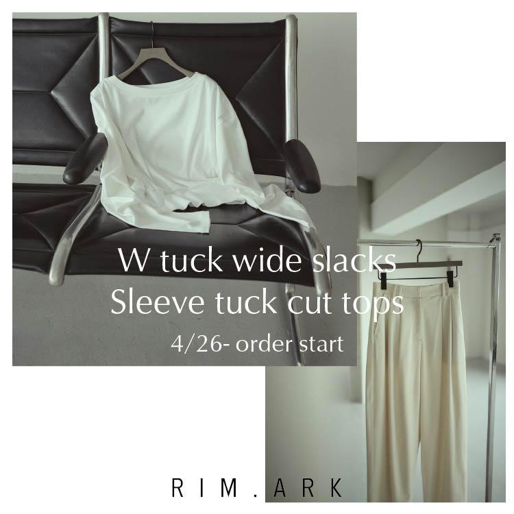 新品タグ付◎RIM.ARK リムアーク Layered arrange tops - メルカリ
