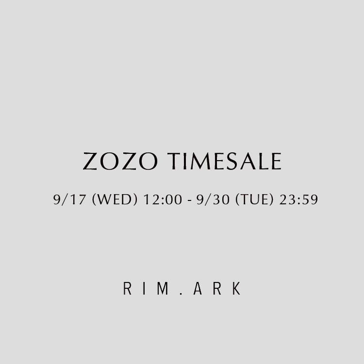 RIM.ARKiA[Nj̃Vbvj[XuyRIM.ARKzZOZO TIMESALEv