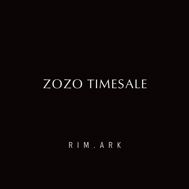 RIM.ARK�i�����A�[�N�j�̃V���b�v�j���[�X�u�yRIM.ARK�zZOZO TIMESALE�v