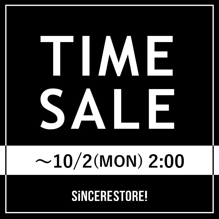 SiNCERE（シンシア）のショップニュース「【TIME SALE】11日AM2:00まで！タイムセール開催中!!」