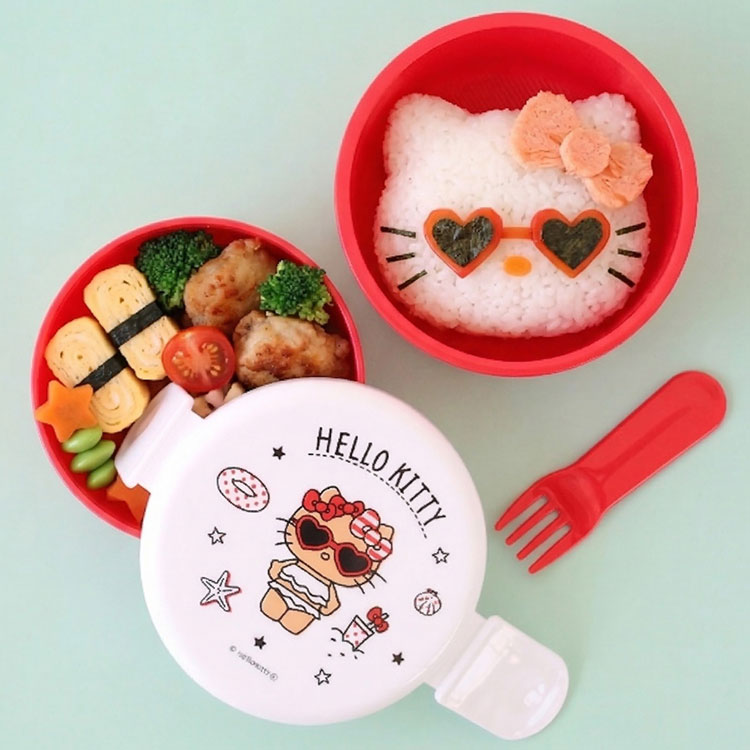 SANRIO/サンリオ〉ハローキティ ランチボックス (仕切付)PCD-500（お