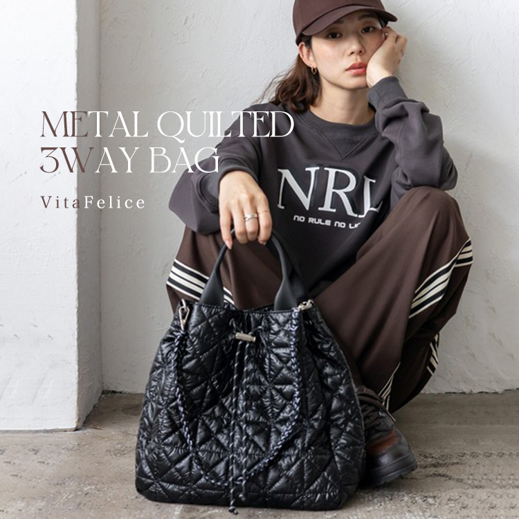 VitaFelice�i���B�[�^�t�F���[�`�F�j�̃V���b�v�j���[�X�u�_NEW ARRIVAL�^�L���e�B���O3WAY�В��o�b�O�o��I�yVitaFelice�z�v