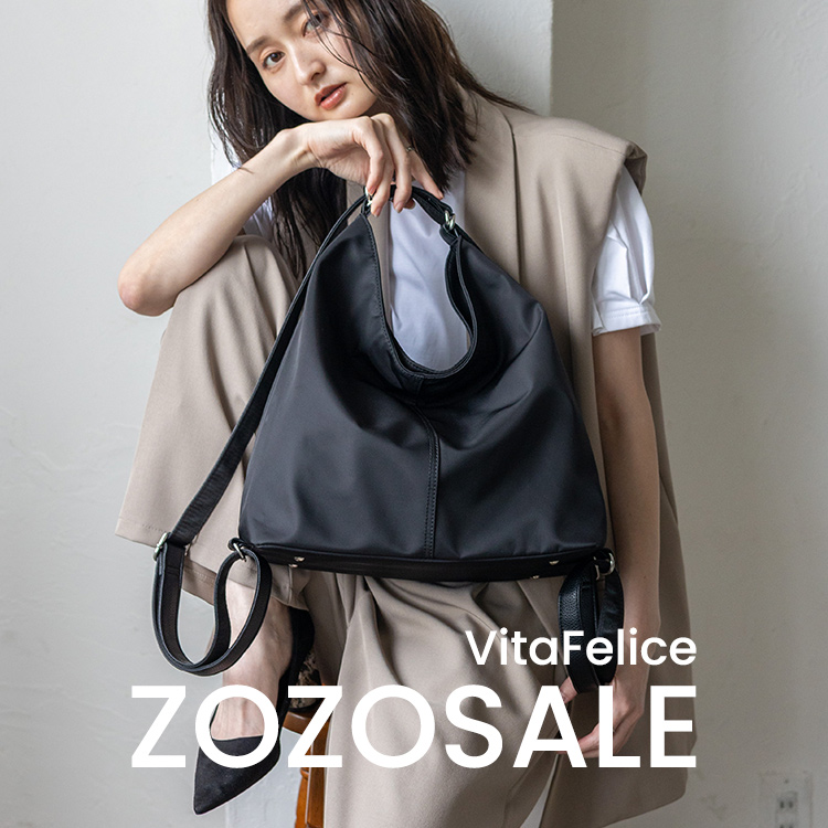 VitaFelice�i���B�[�^�t�F���[�`�F�j�̃V���b�v�j���[�X�u�_ZOZOSALE�J���^�l�C�̃o�b�O�E�T���O���X�E�L���b�v�����������ʉ��i�I�yVitaFelice�z�v