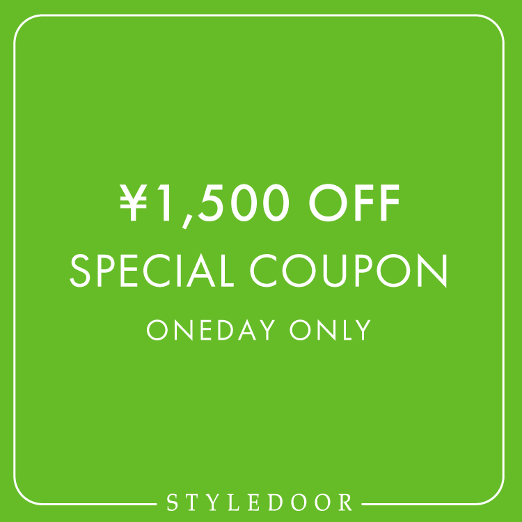 STYLEDOOR�i�X�^�C���h�A�j�̃V���b�v�j���[�X�u�ySTYLEDOOR�z�����{������1,500�~�N�[�|���z�z�������v