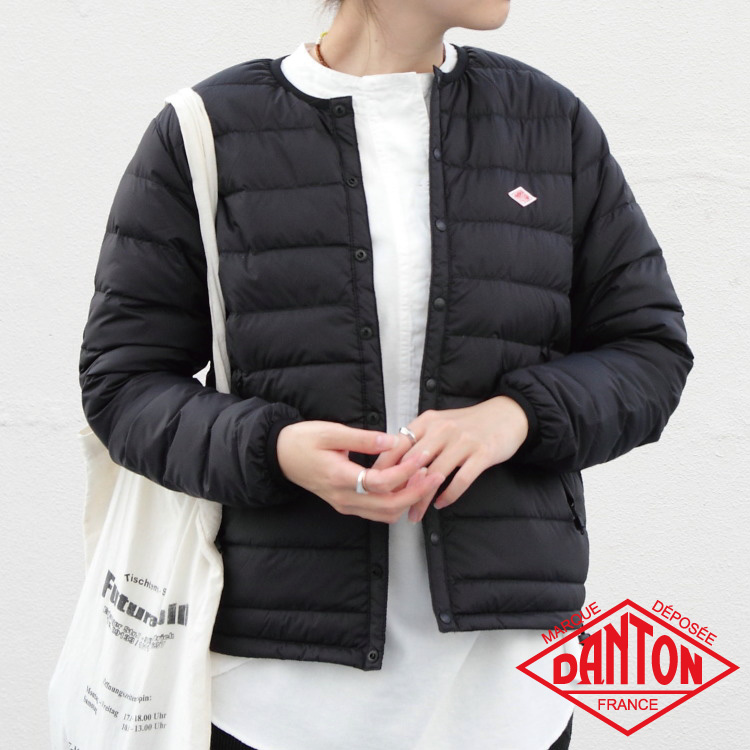 DANTON/ダントン インナーダウンクルーネックベスト INNER DOWN CREW