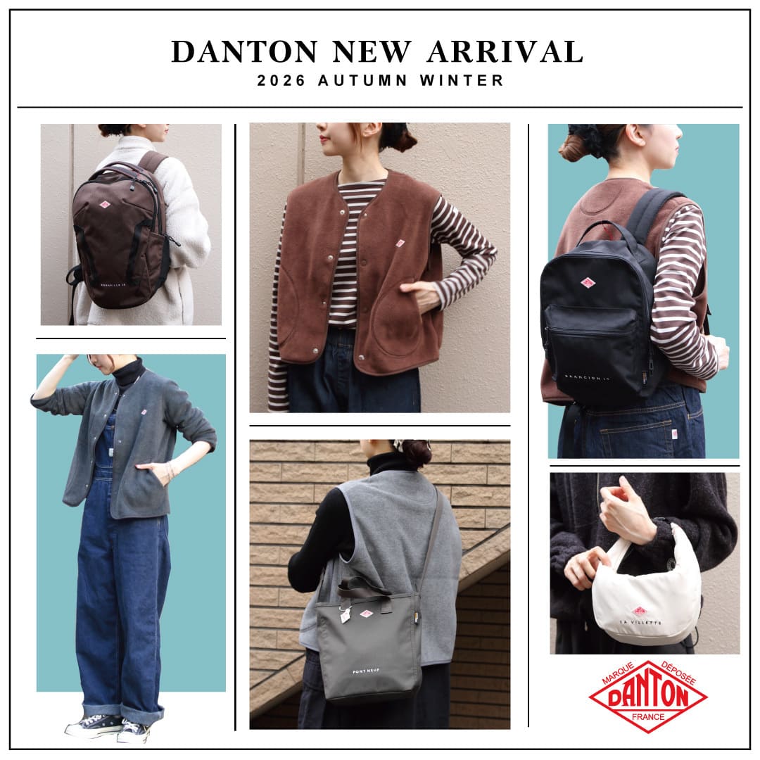 STEPS�i�X�e�b�v�X�j�̃V���b�v�j���[�X�u�yDANTON�z26AW COLLECTION �\���t���I�v