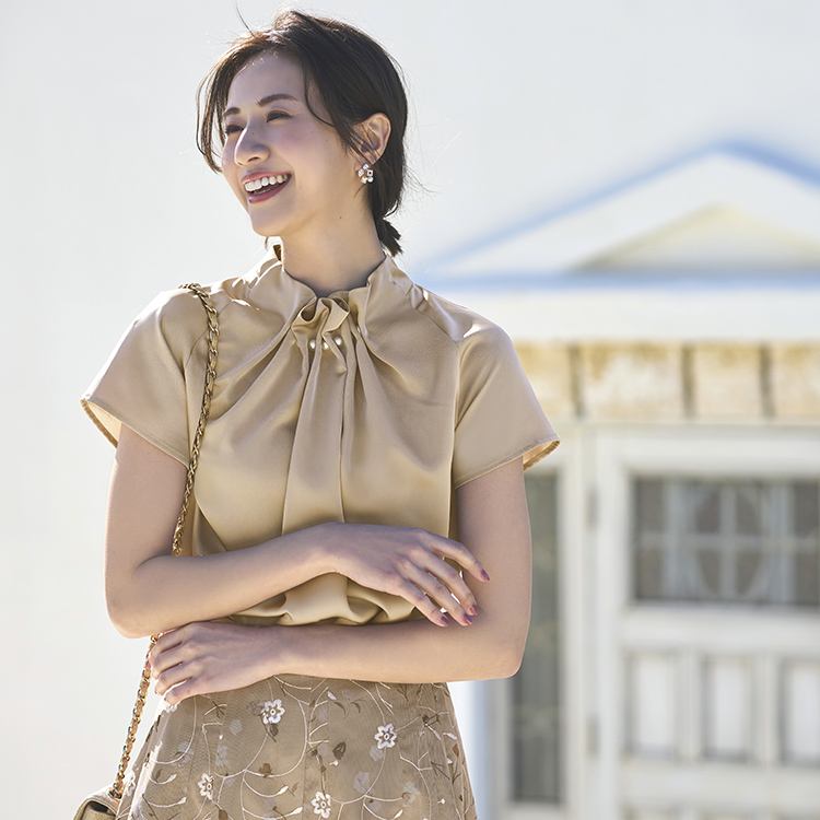 RUIRUE BOUTIQUE�i���C���G�u�e�B�b�N�j�̃V���b�v�j���[�X�u�y��l�C�p�[���u���E�X�z�񌳂̃p�[���ŃG���K���g�Ȉ�ۂɁ��v