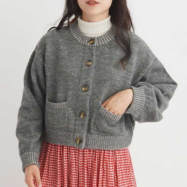 mohair fuwa fuwa pullover モヘア フワフワ プルオーバー（ニット