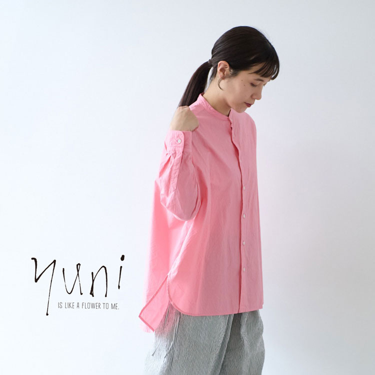 △コットンキャッチワッシャー ワイドブラウス（シャツ/ブラウス