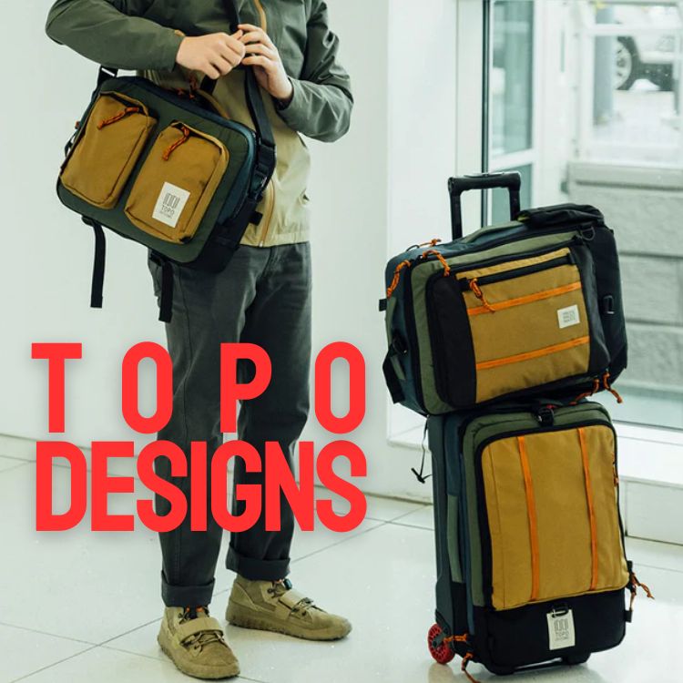 3WAY【TOPO DESIGNS】GLOBAL TRAVEL BAG ROLLER（スーツケース