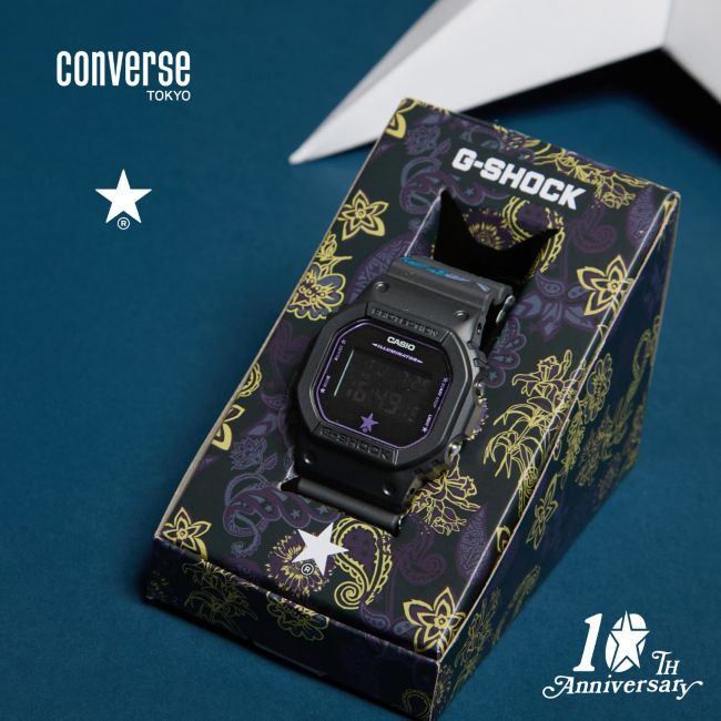CONVERSE TOKYOiRo[XgELEj̃Vbvj[Xuuh10NɃ^tlXEHb`̑㖼qG-SHOCKrƂ̕ʒf𔭔Bv