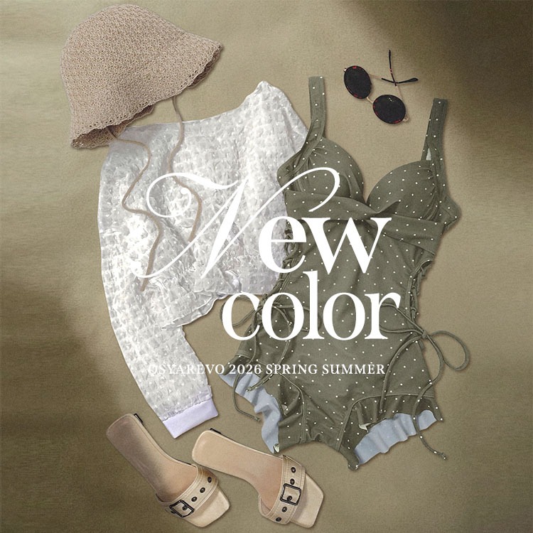 OSYAREVO�i�I�V�����{�j�̃V���b�v�j���[�X�u�_NEW COLOR�^�V�F�ǉ���2�e�I�X���[�L�[�Ȃ̂ɊÂ��A�����s�[�X�������v