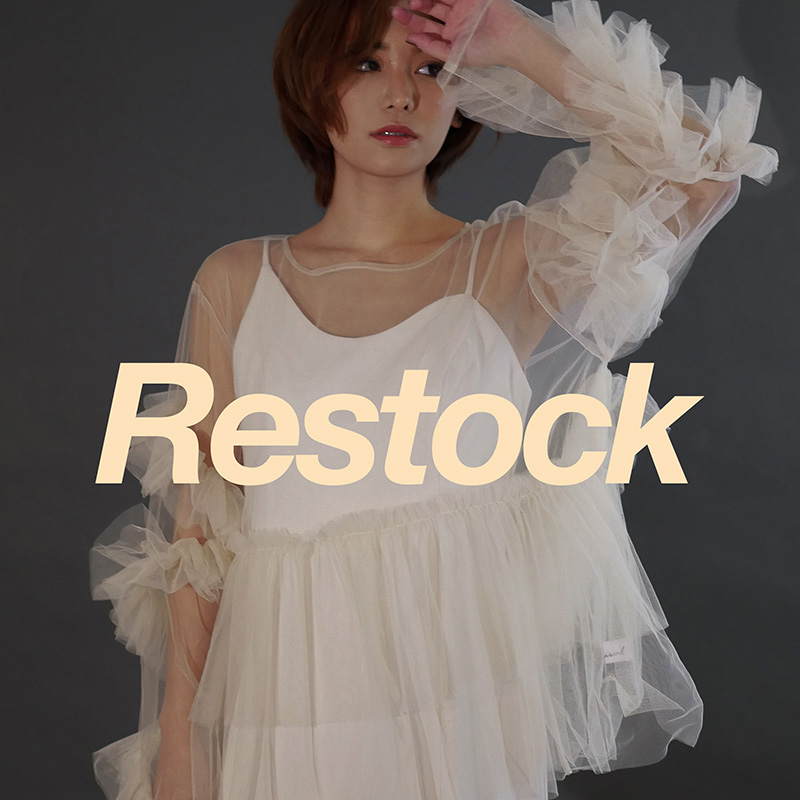 My shawty�i�}�C�V���E�e�B�[�j�̃V���b�v�j���[�X�uRestock�v
