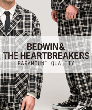 BEDWIN&THE HEARTBREAKERS チェックテーラードジャケット-