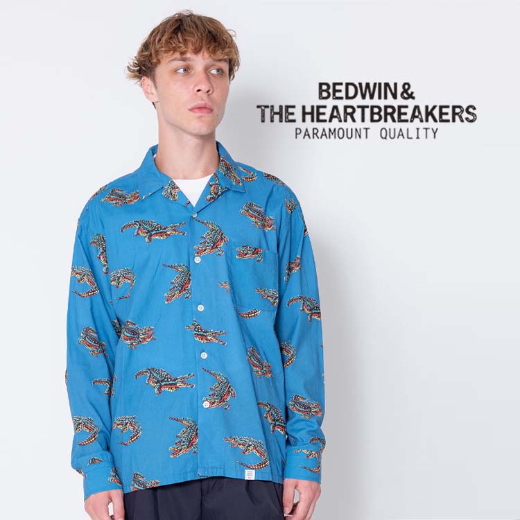 subasta.more.com.uy - 10800円 BEDWIN OPEN COLLAR ALOHA SHIRT