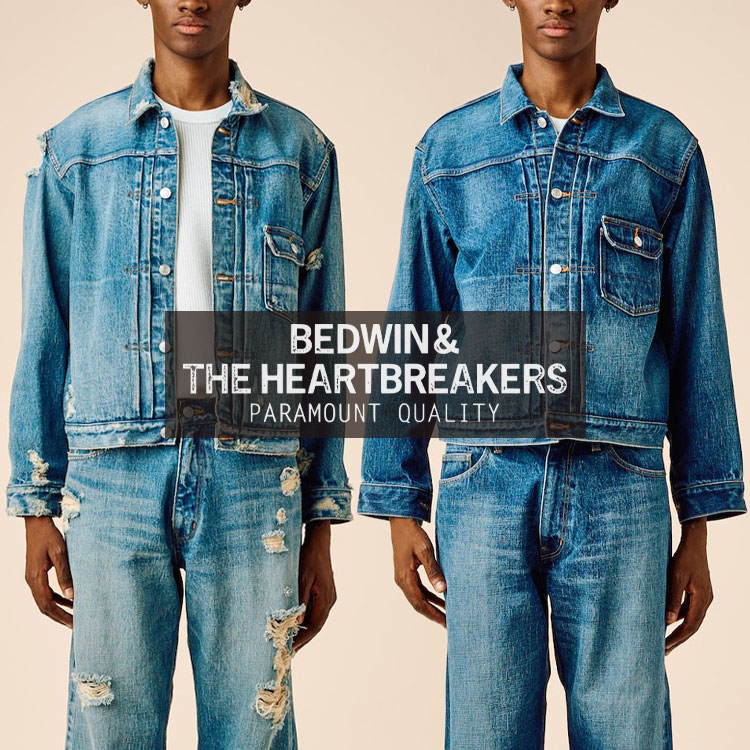 BEDWIN & THE HEARTBREAKERS�i�x�h�E�B�� �A���h �U �n�[�g�u���C�J�[�Y�j�̃V���b�v�j���[�X�u�yBEDWIN�z26SS�V��f�j���W���P�b�g�����ׁI�v