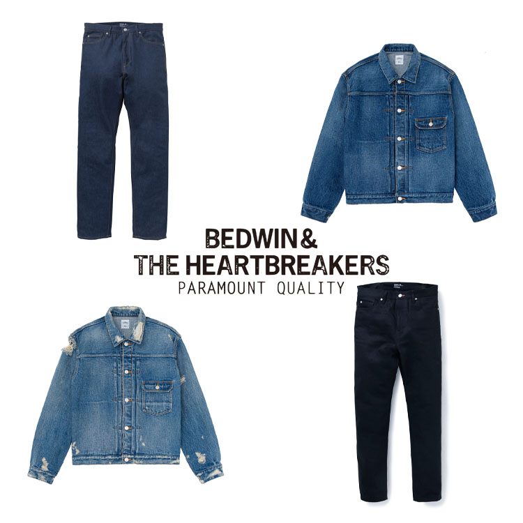 BEDWIN & THE HEARTBREAKERS�i�x�h�E�B�� �A���h �U �n�[�g�u���C�J�[�Y�j�̃V���b�v�j���[�X�u�yBEDWIN�z�f�j���A�C�e�����W�v