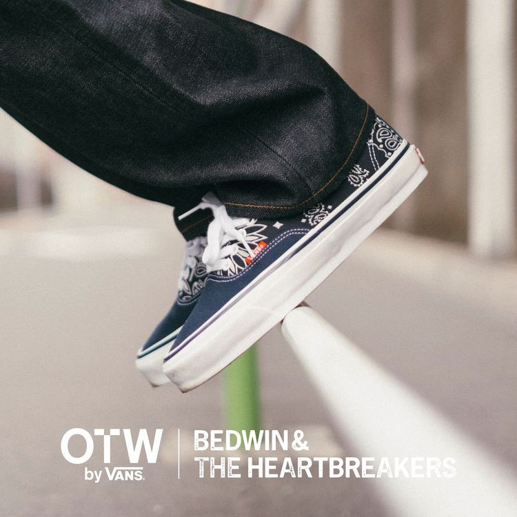 BEDWIN & THE HEARTBREAKERS�i�x�h�E�B�� �A���h �U �n�[�g�u���C�J�[�Y�j�̃V���b�v�j���[�X�uBEDWIN & THE HEARTBREAKERS × OTW by Vans �R���{���[�V������3�e�����I�v