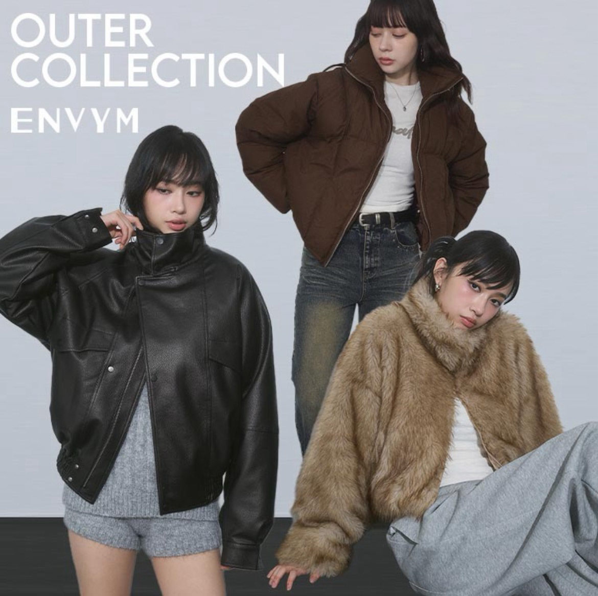 ENVYM�i�A���r�[�j�̃V���b�v�j���[�X�u���A����Ă�~�A�E�^�[3�I!! �ӂ탂�R���烌�U�[�܂ň�C�Ƀ`�F�b�N♡�v