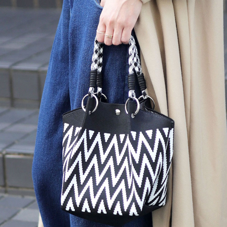 セール】タータンチェック パンクチェーン ボストンバッグ（ボストン