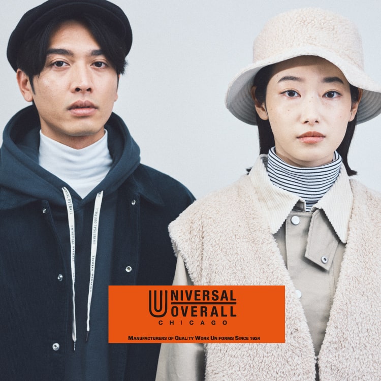 UNIVERSAL OVERALL/ユニバーサルオーバーオール] 別注 ハーフジップボアブルゾン（ブルゾン）｜UNIVERSAL OVERALL（ ユニバーサルオーバーオール）のファッション通販 - ZOZOTOWN